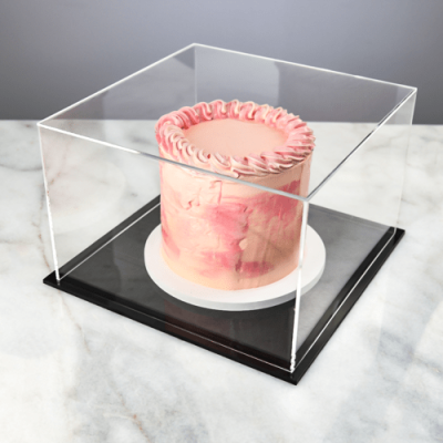1 Kg cake with acrylic box