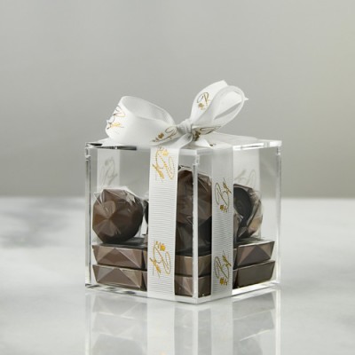 Acrylic box chocolate 16 pieces